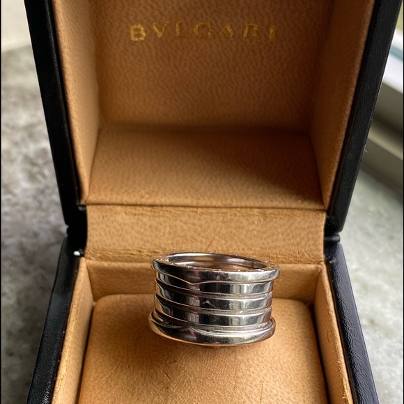 BVLGARI Jewelry - FABULOUS  BULGARI 18KT WHITE GOLD B.ZERO1 RING